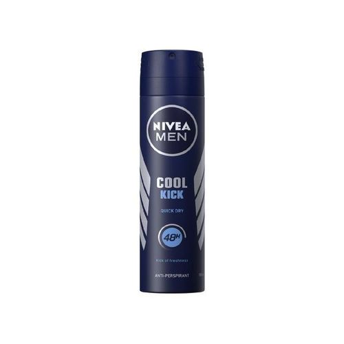 NIVEA Cool Kick Anti-Perspirant Spray For Men, 48h - 200ml (Pack Of 2) Item | Buy NIVEA Cool Kick Anti-Perspirant Spray For Men, 48h - 200ml (Pack Of 2) | SPOP Enterprise Global